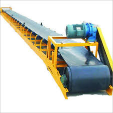 Polyester Moving Inclined Cleated Conveyor Belt For Stone Crusher Machine