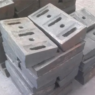 충격 분쇄기 부품 충격 판 돌 분쇄기 착용 부품 분쇄기 부품
